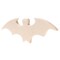 Good Wood By Leisure Arts Shape Bat 9"X 3 1/2"X 1/2", Wooden Shapes, Wood Shapes, Wooden Shapes Wall Decor, Large Small Shapes For Crafts
